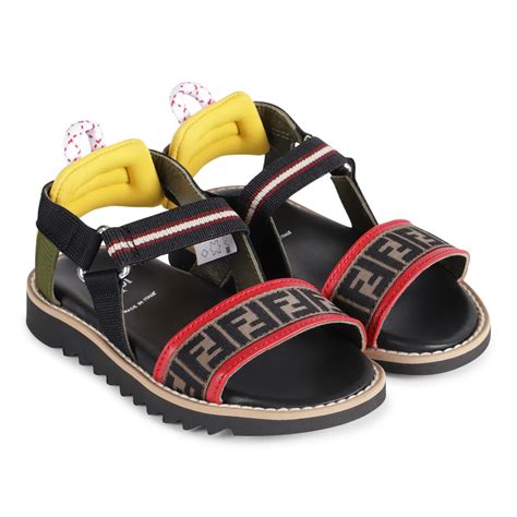 fendi slip on sandals farfetch|fendi sandals.